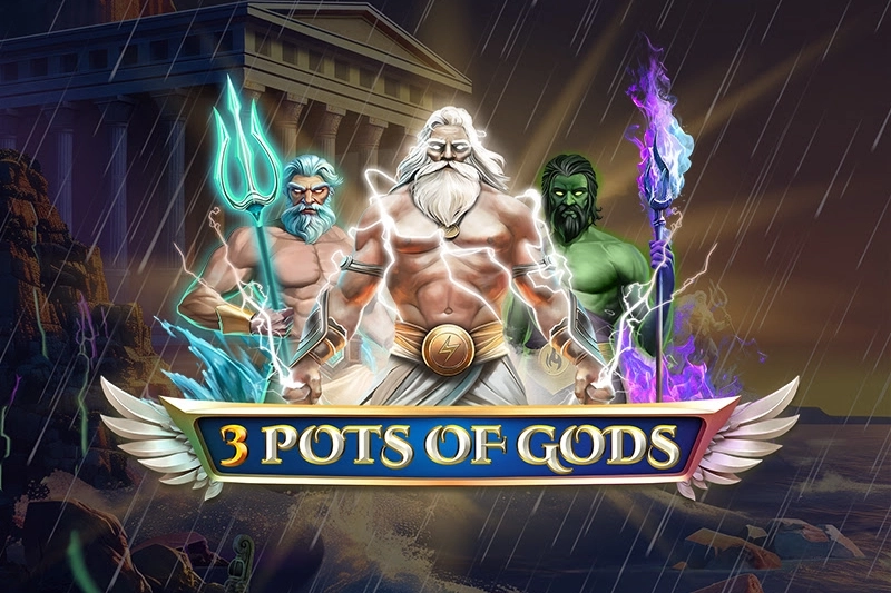 3 Pots of Gods slot by Qora Games