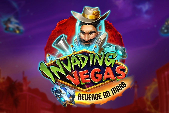 Invading Vegas: Revenge on Mars slot by Play'n GO - 96.2% RTP