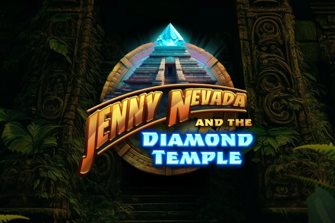 Jenny Nevada and the Diamond Temple slot by Rival - 95.93% RTP