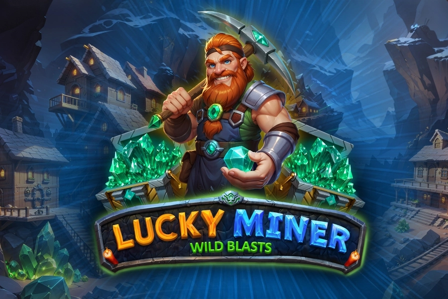 Lucky Miner - Wild Blasts slot by CasinoWebScripts - 93.94% RTP