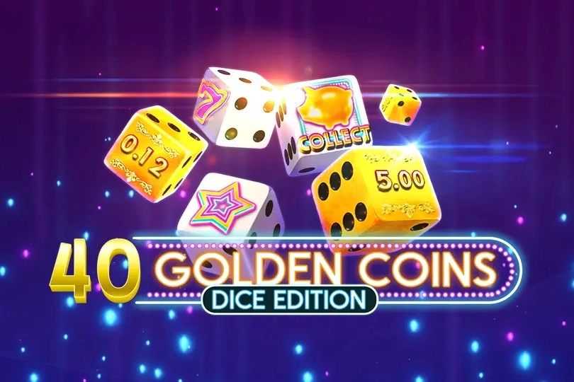 40 Golden Coins Dice Edition slot by Amusnet - 96.52% RTP