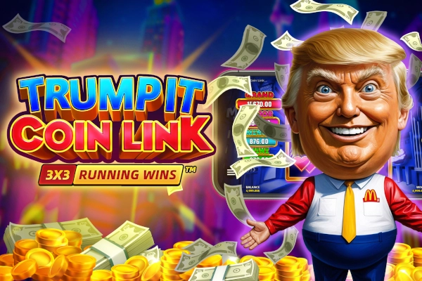 Trump It Coin Link slot by Fugaso - 96.12% RTP