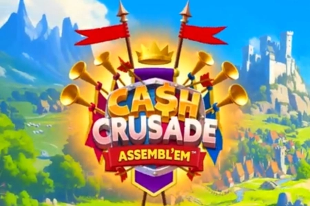 Cash Crusade ASSEMBL'EM slot by Slingshot Studios - 94.24% RTP