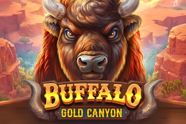 Buffalo Gold Canyon slot by GameBeat - 96.14% RTP