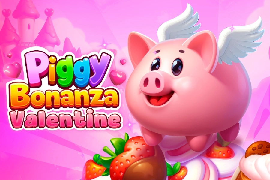 Piggy Bonanza Valentine slot by Onlyplay - 95.5% RTP
