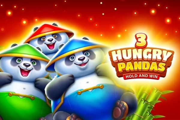 3 Hungry Pandas slot by Kendoo
