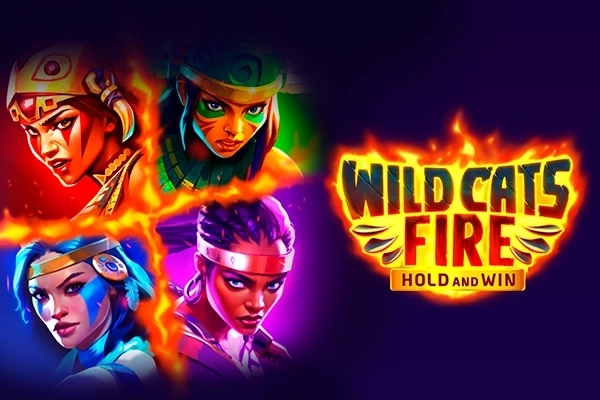 Wild Cats Fire slot by Kendoo