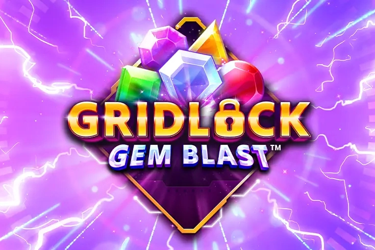Gridlock Gem Blast slot by Switch Studios - 96.46% RTP
