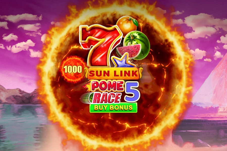 Pome Race 5 Sun Link slot by Pateplay - 96.15% RTP