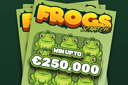 Frogs Scratch slot by Hacksaw Gaming