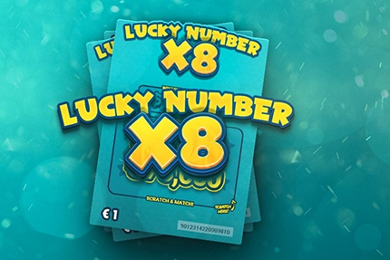 Lucky Numbers x8 slot by Hacksaw Gaming