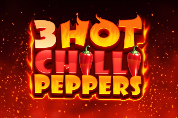 3 Hot Chilli Peppers slot by Iron Dog Studio - 95% RTP