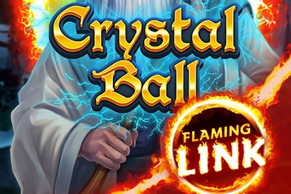 Crystal Ball Flaming Link slot by Gamomat - 96.12% RTP