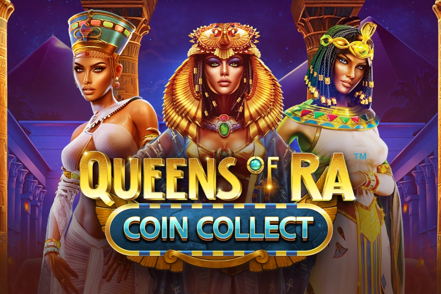 Queens of Ra: Coin Collect slot by All41Studios - 96.15% RTP