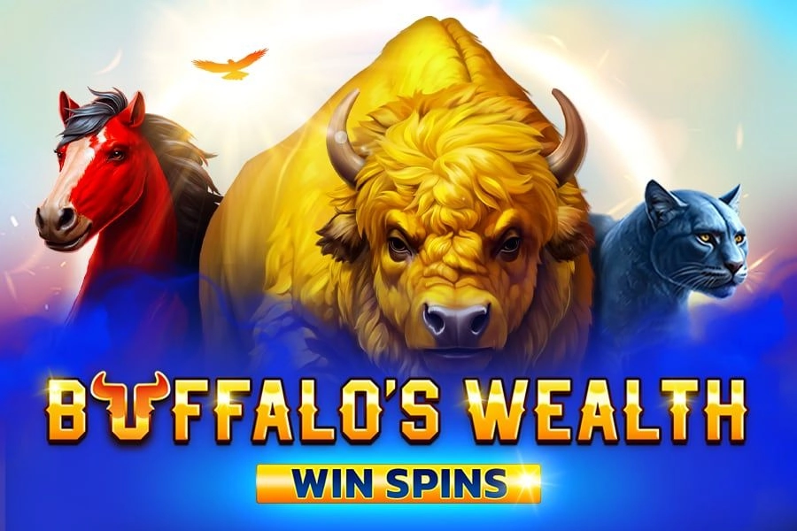 Buffalo's Wealth Win Spins slot by 1spin4win - 97.3% RTP