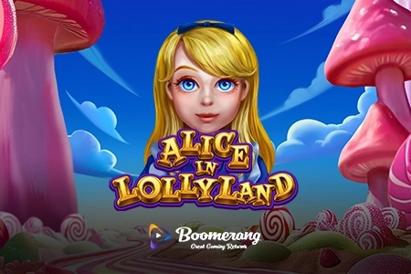 Alice in Lollyland slot by Boomerang Studios - 96.1% RTP