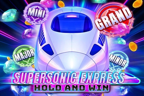 Supersonic Express: Hold and Win slot by OctoPlay - 92.72% RTP