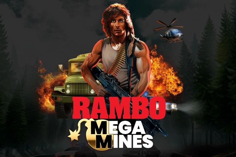 Rambo: Mega Mines slot by Atlantic Digital