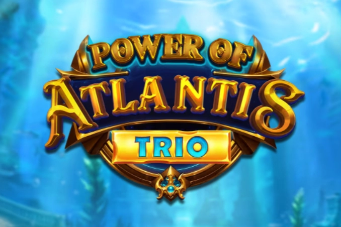 Power of Atlantis Trio slot by Booming Games - 95.6% RTP