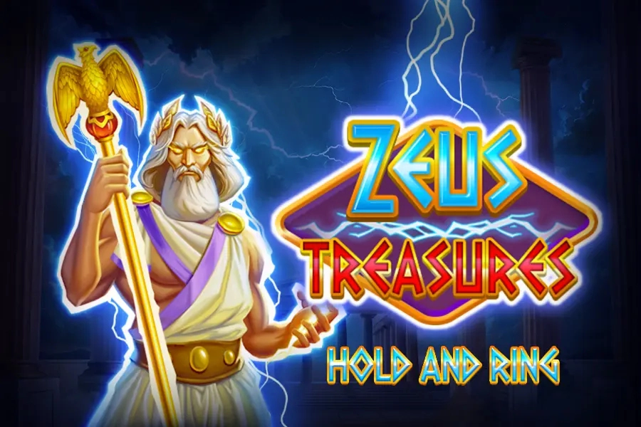 Zeus Treasures slot by Zillion Games - 95.2% RTP
