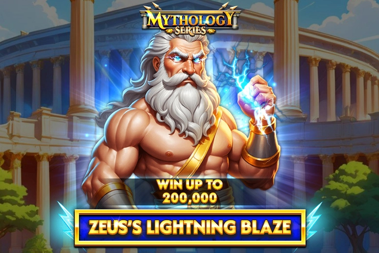 Zeus's Lightning Blaze slot by Spinomenal