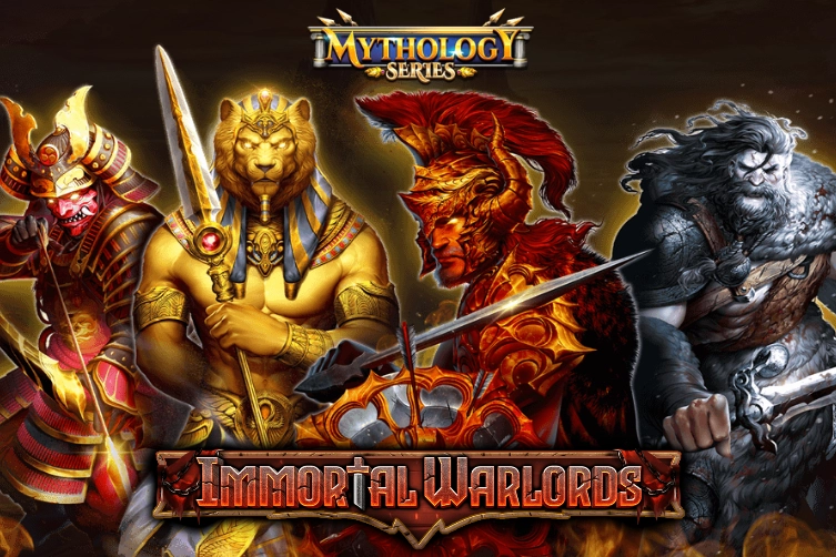 Immortal Warlords slot by Spinomenal