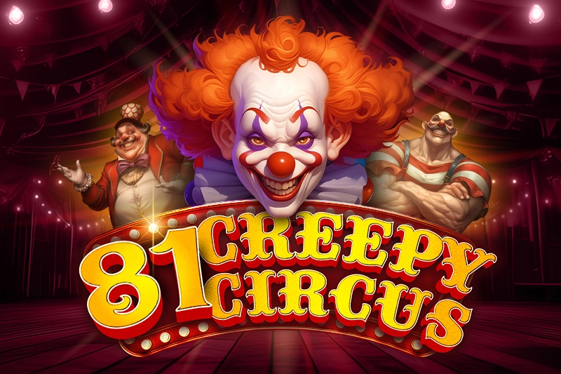 81 Creepy Circus slot by Tom Horn Gaming - 95.09% RTP