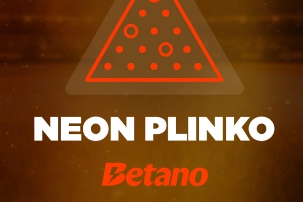 Neon Plinko Betano slot by Darwin Gaming