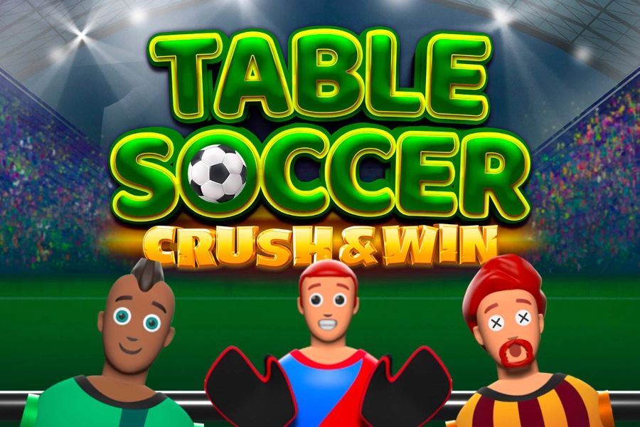 Table Soccer Crush&Win slot by Giocaonline - 97.54% RTP