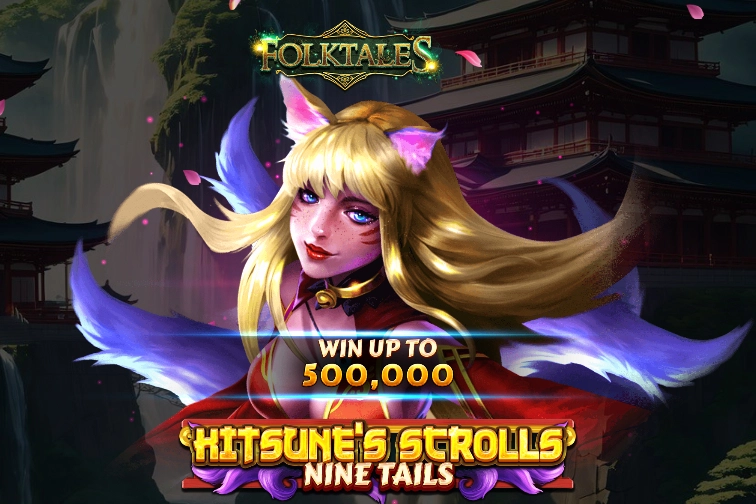 Kitsune's Scrolls Nine Tails slot by Spinomenal