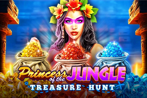 Princess of the Jungle - Treasure Hunt slot by GMW