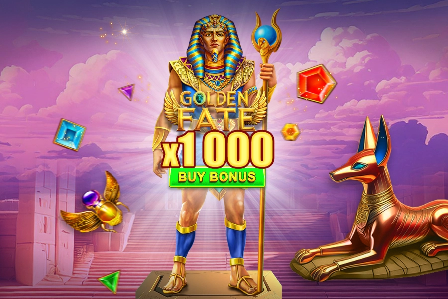 Golden Fate x1000 slot by Pateplay - 96% RTP
