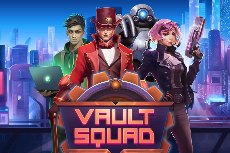 Vault Squad slot by IGT - 95.98% RTP