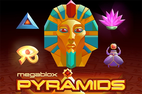 Megablox Pyramids slot by 1x2 Gaming - 95% RTP