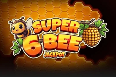 Super 6 Bee Jackpot slot by Stakelogic - 92% RTP