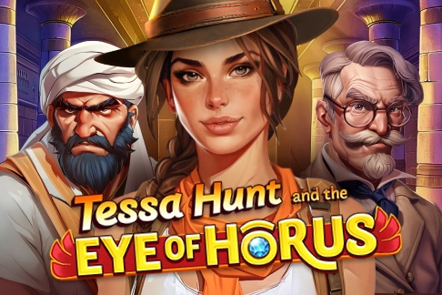 Tessa Hunt and the Eye of Horus slot by Mascot Gaming - 94.65% RTP