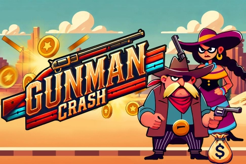 Gunman Crash slot by Mascot Gaming