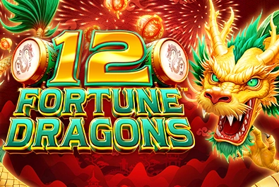 12 Fortune Dragons slot by Circular Arrow - 96% RTP