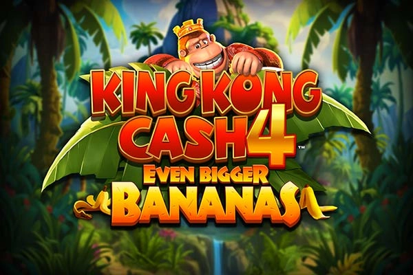 King Kong Cash Even Bigger Bananas 4 slot by Blueprint Gaming