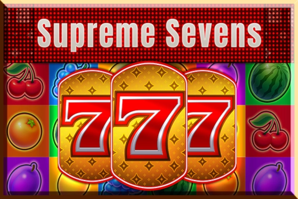 Supreme Sevens slot by Tiptop - 96% RTP