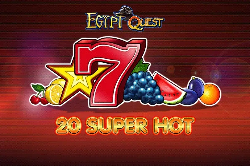 20 Super Hot Egypt Quest slot by Amusnet