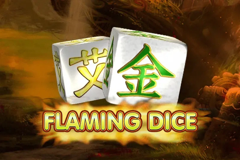 Flaming Dice slot by Amusnet