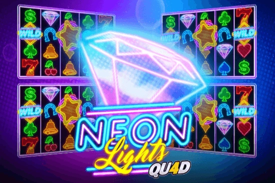 Neon Lights Quad slot by GMW