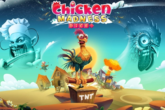Chicken Madness Dice slot by BF Games - 96.15% RTP