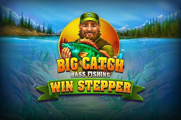 Big Catch Bass Fishing Win Stepper slot by Blueprint Gaming - 95% RTP