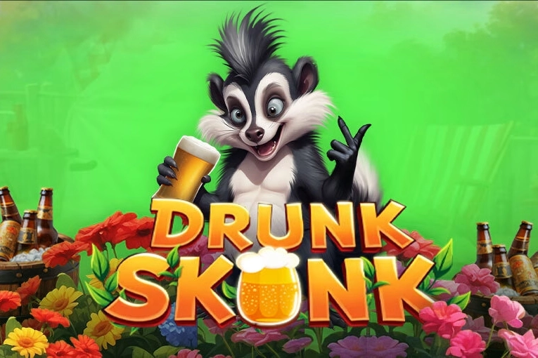 Drunk Skunk slot by SlotoLand - 96.1% RTP