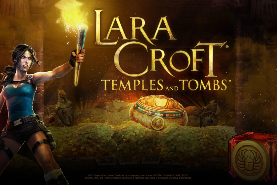 Lara Croft Temples and Tombs slot by Triple Edge Studios