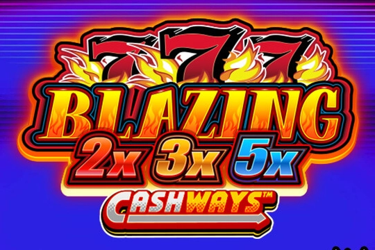 Blazing 7's 2x3x5x Cashways slot by Bang Bang Games