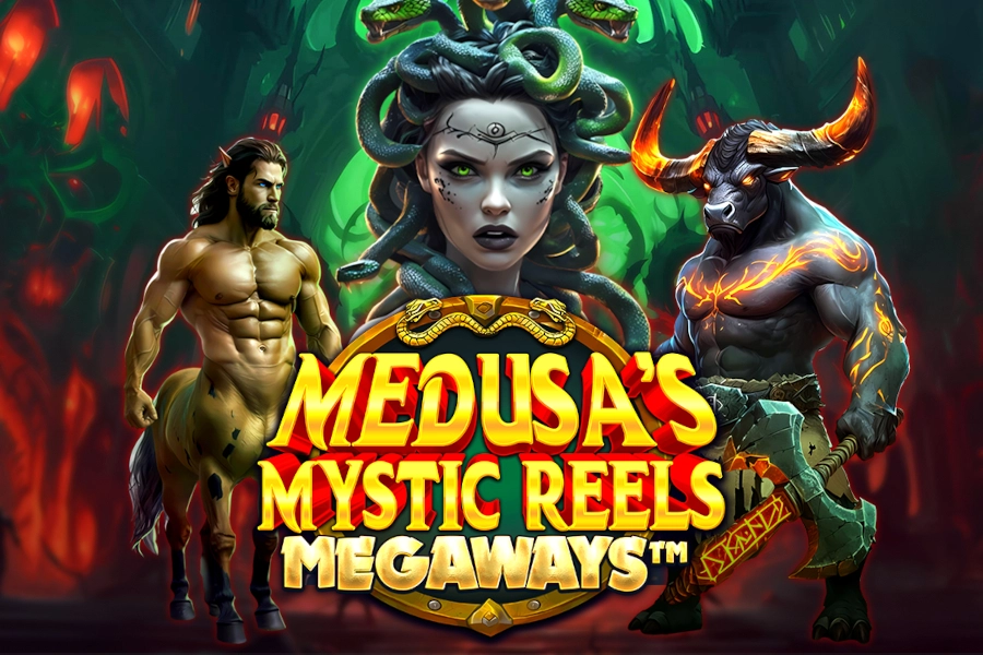 Medusa's Mystic Reels Megaways slot by Playzia - 94% RTP