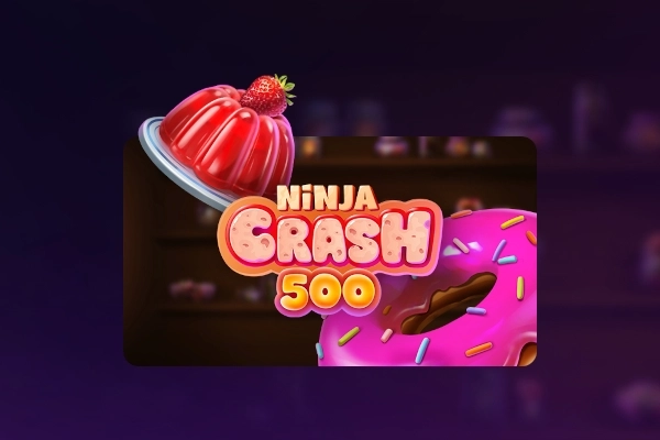 Ninja Crash 500 slot by Galaxsys